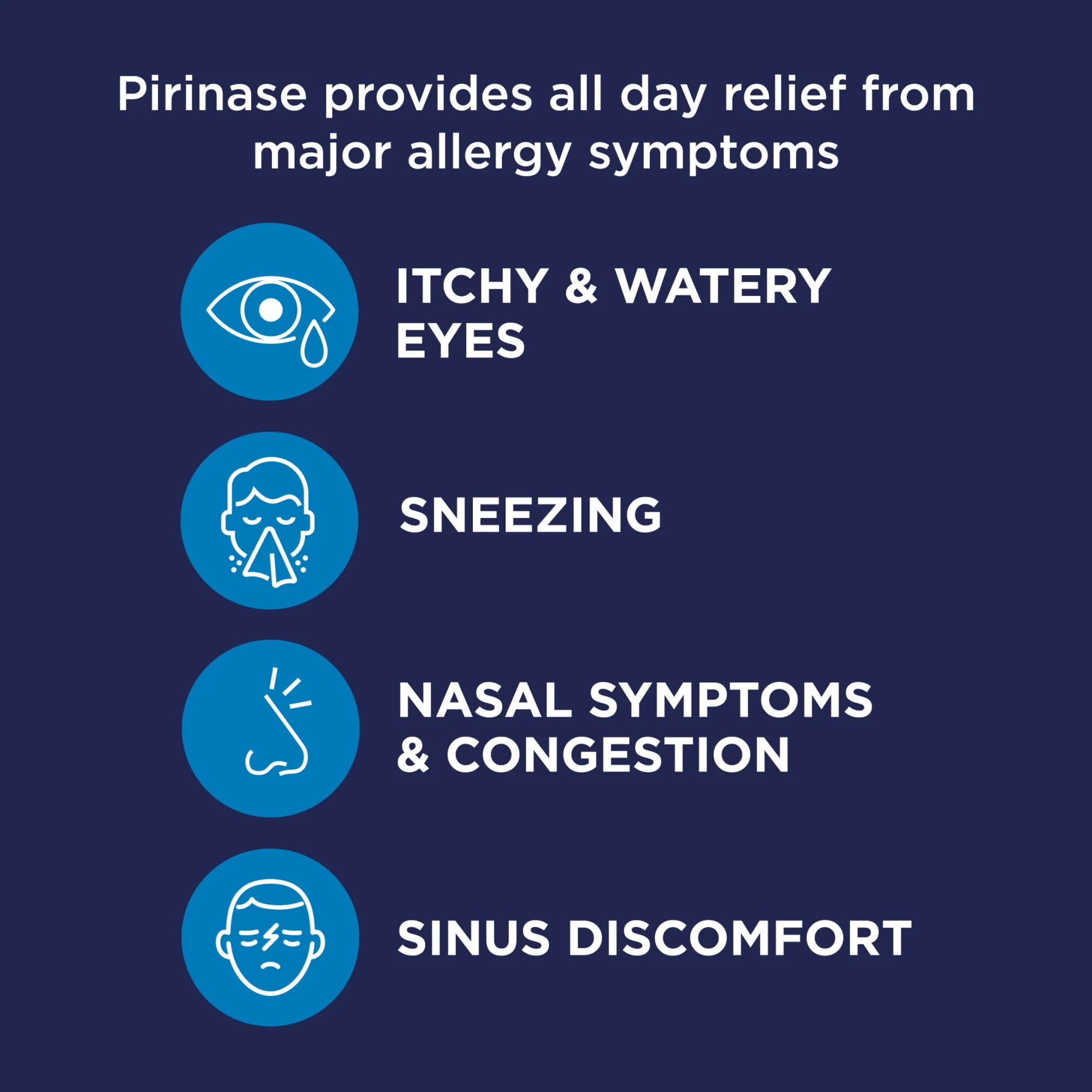 Pirinase Allergy Nasal Spray 60 Sprays - Image 5