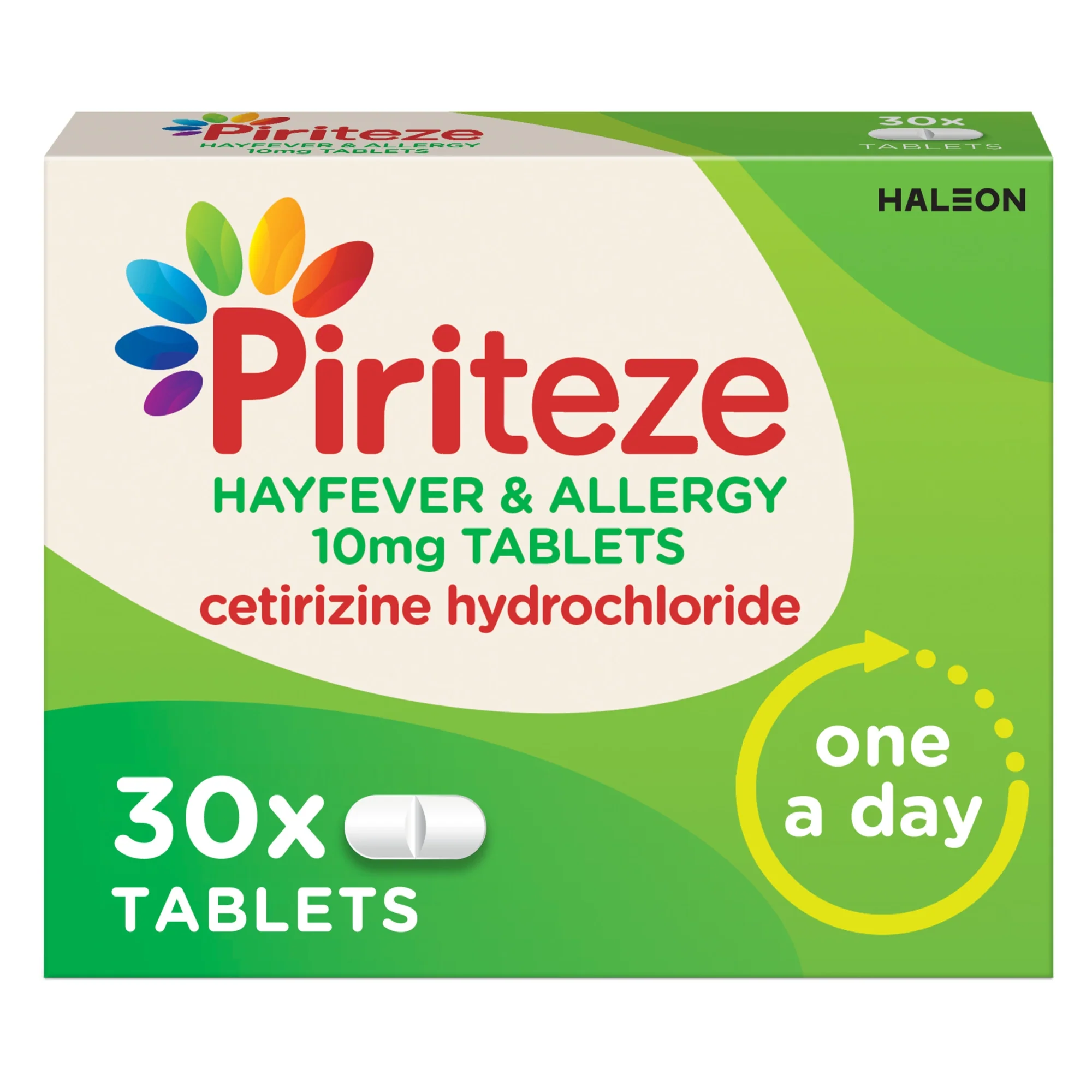 Piriteze Antihistamine Allergy Relief 30 Tablets