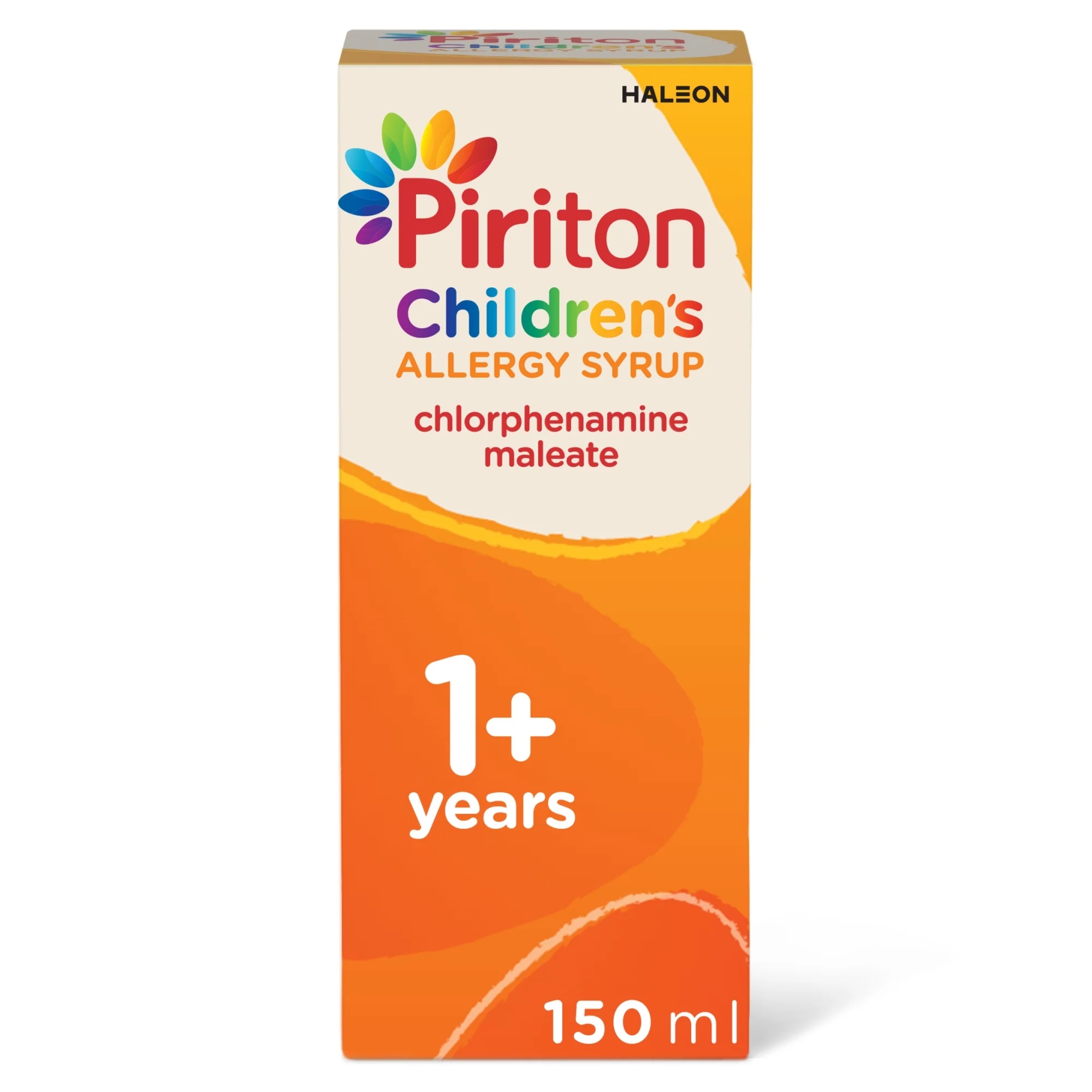 Piriton Hayfever & Allergy Relief Syrup for Children 150ml