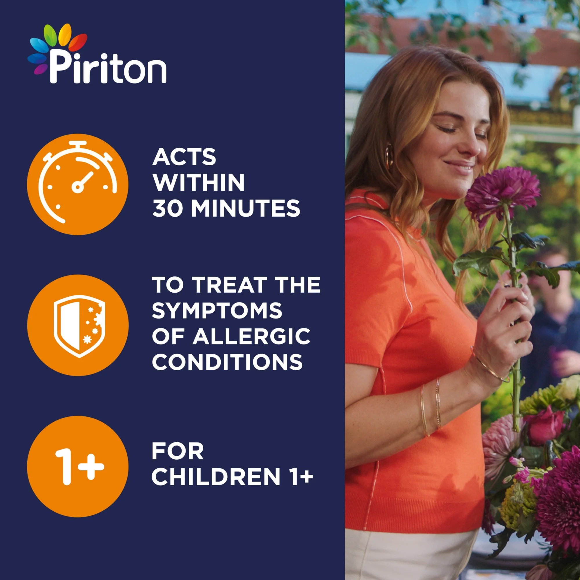 Piriton Hayfever & Allergy Relief Syrup for Children 150ml - Image 2