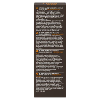 Piz Buin Allergy Sun Face Cream SPF 50 50ml - Image 2