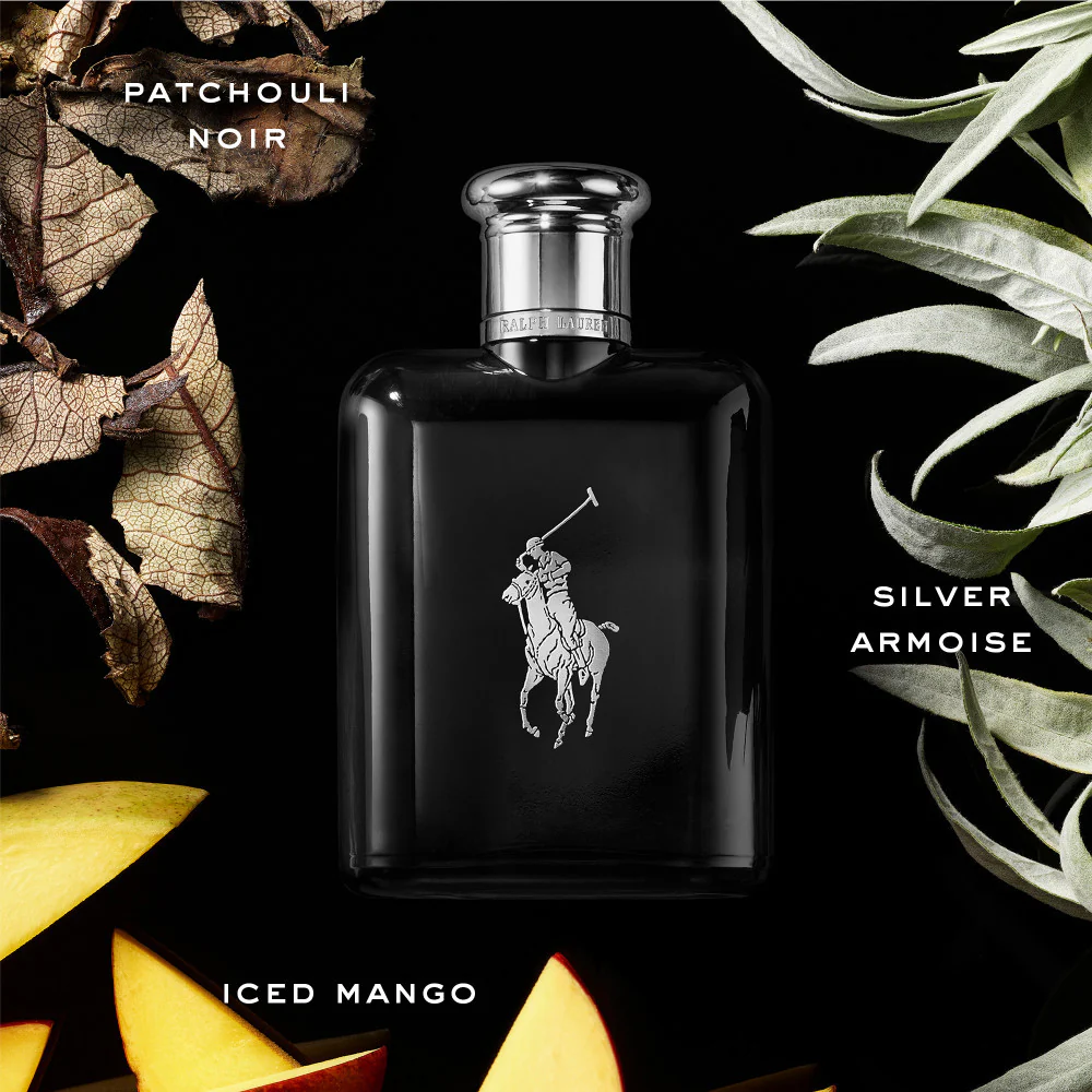 Ralph Lauren Polo Black Eau De Toilette 125ml - Image 3
