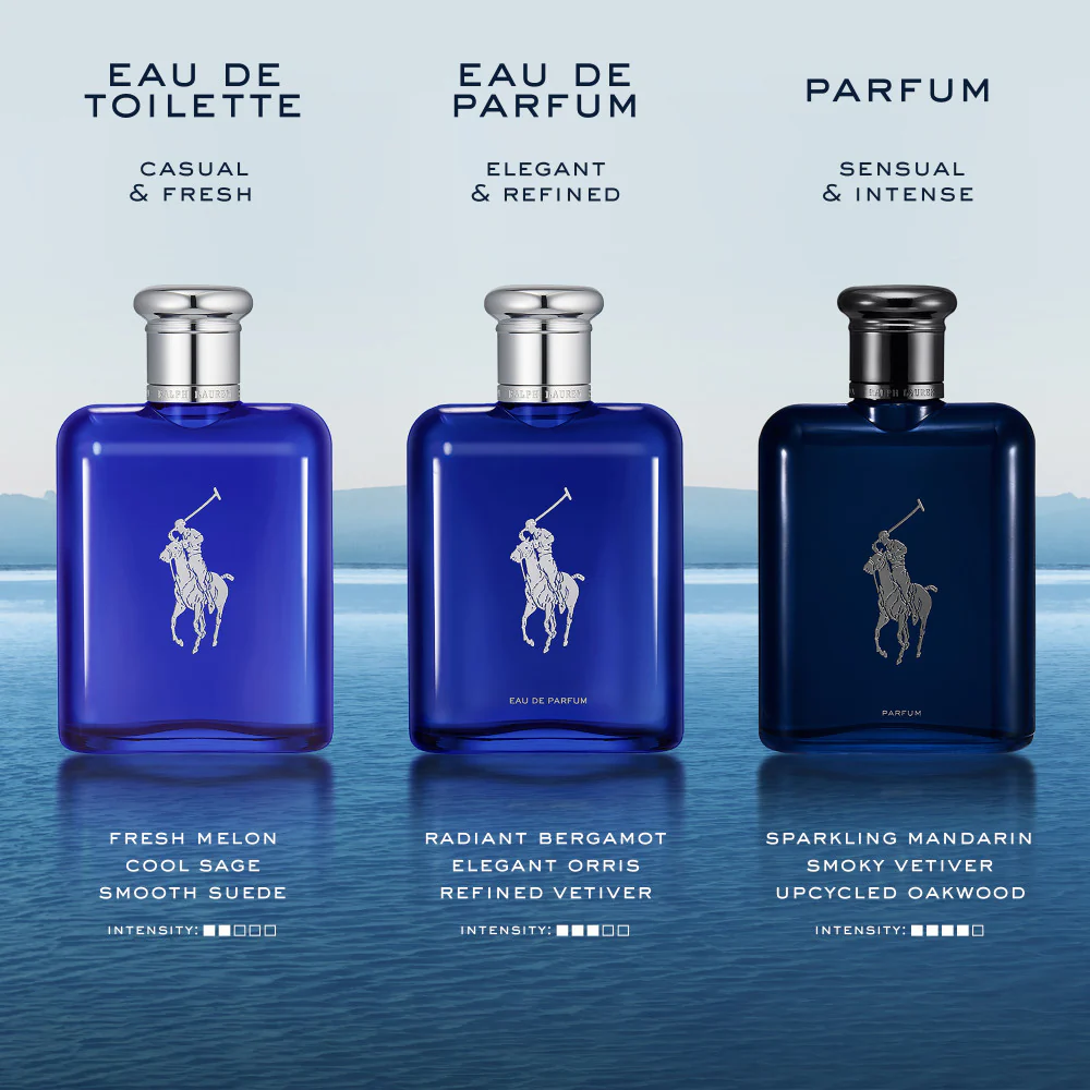 Ralph Lauren Polo Blue Eau De Toilette 125ml - Image 6