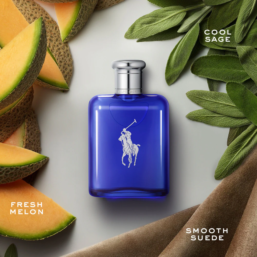 Ralph Lauren Polo Blue Eau De Toilette 75ml - Image 7