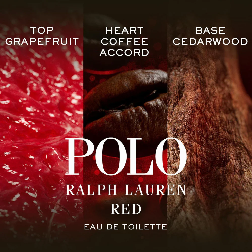 Ralph Lauren Polo Red Eau De Toilette 75ml - Image 7
