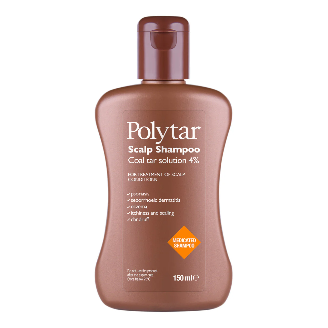 Polytar Scalp Coal Tar Shampoo 150ml
