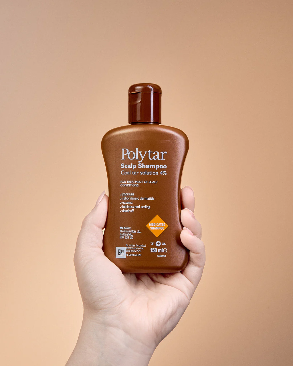 Polytar Scalp Coal Tar Shampoo 150ml - Image 2