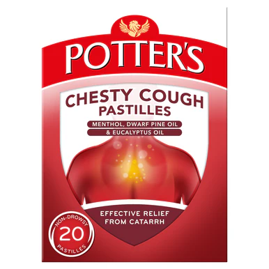 Potter's Chesty Cough 20 Pastilles