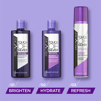 Pro:Voke Touch of Silver Brightening Shampoo 150ml - Image 2