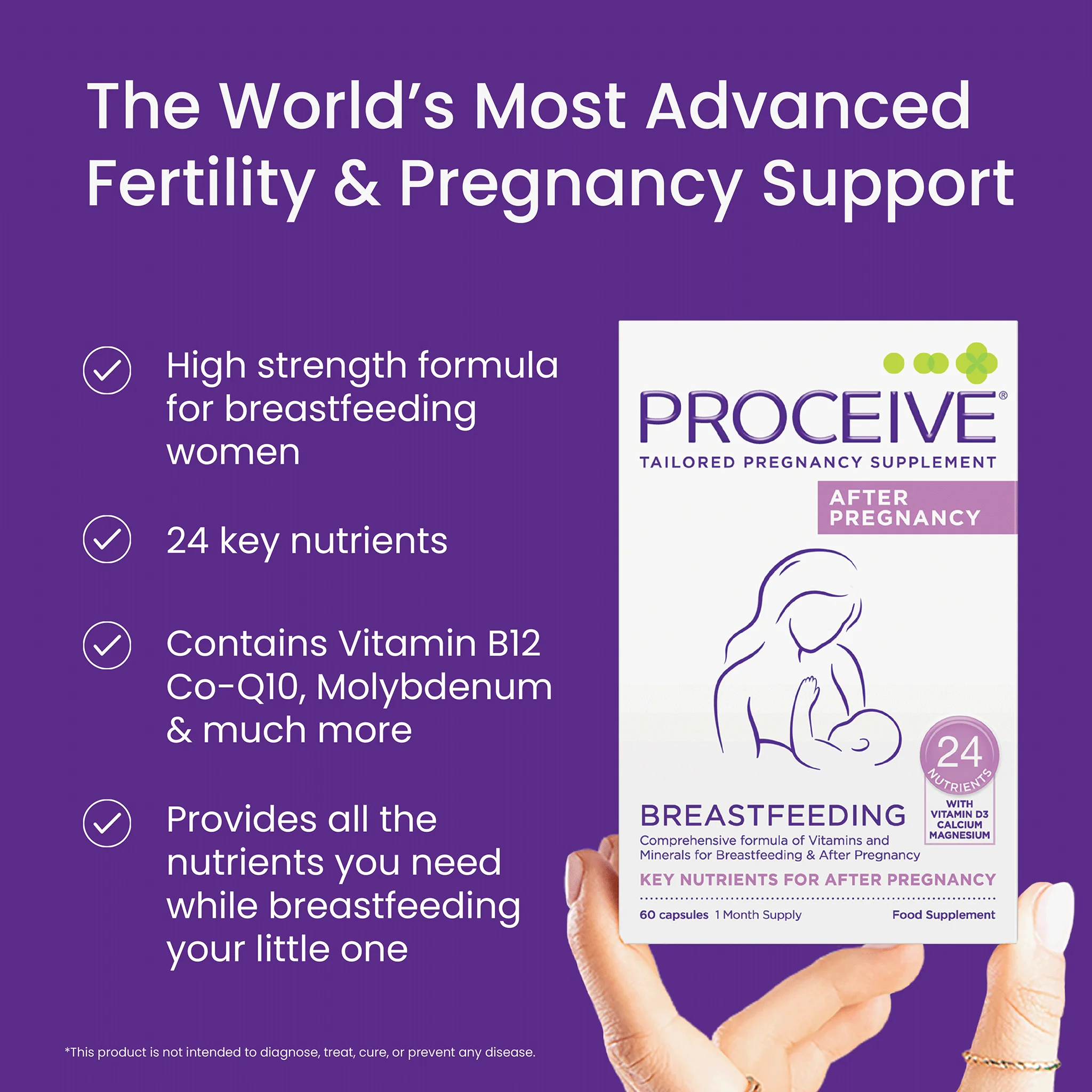 Proceive Breastfeeding 60 Capsules - Image 2