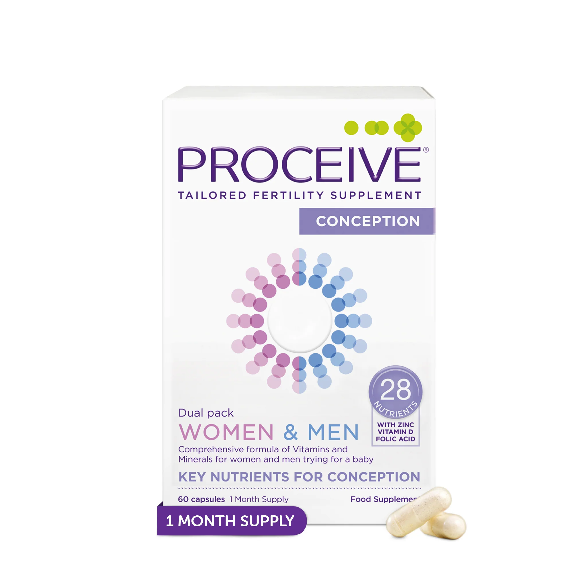 Proceive Dual Pack 120 Capsules