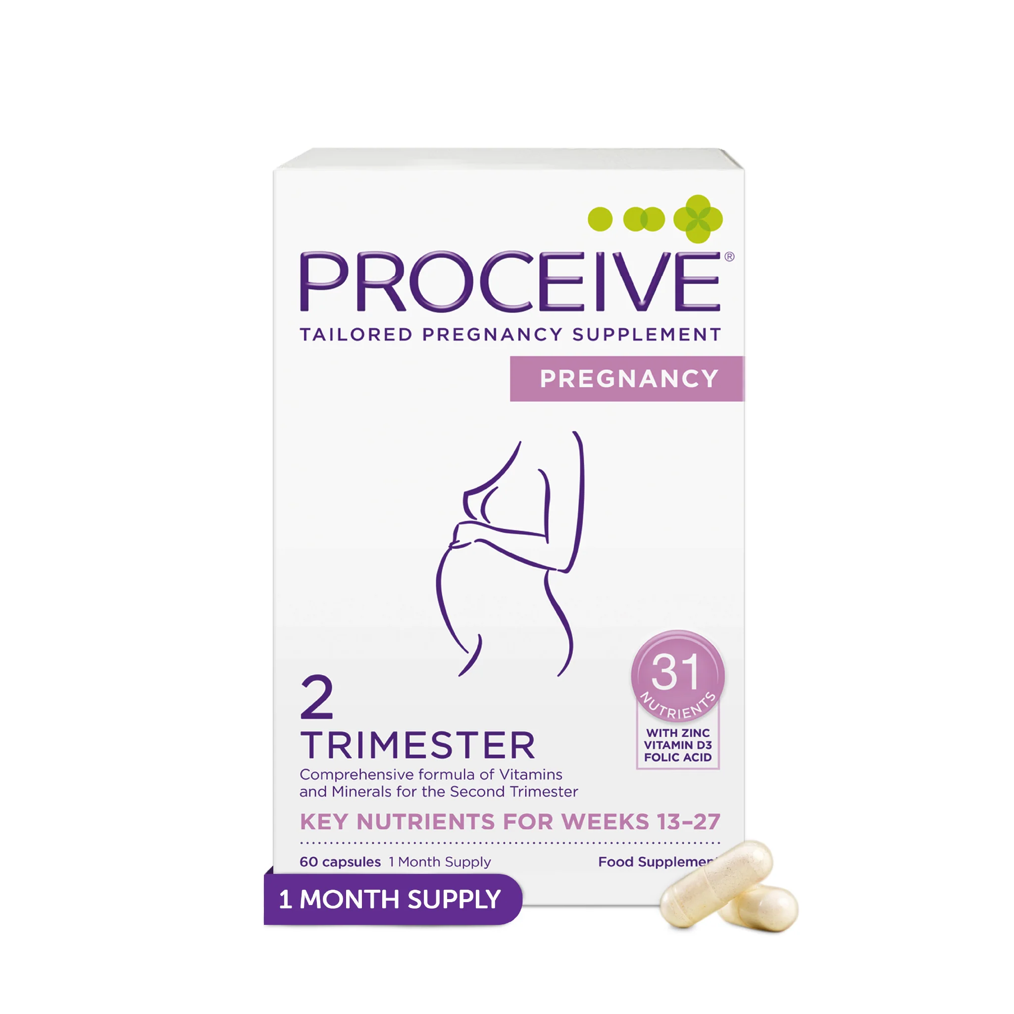 Proceive Trimester 2 60 Capsules