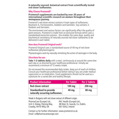 Promensil Original Maintenance 30 Tablets - Image 7