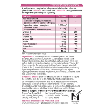 Promensil Perimenopause 10 in 1 One Month Supply 30 Tablets - Image 2