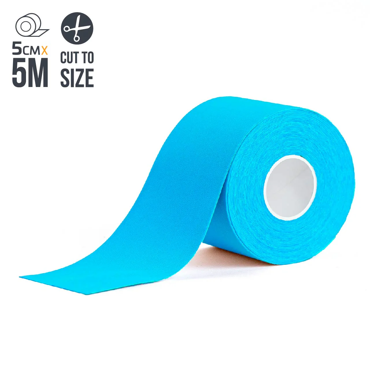 Protek TEKTAPE Kinesiology Tape 5cm x 5m Blue - Image 2