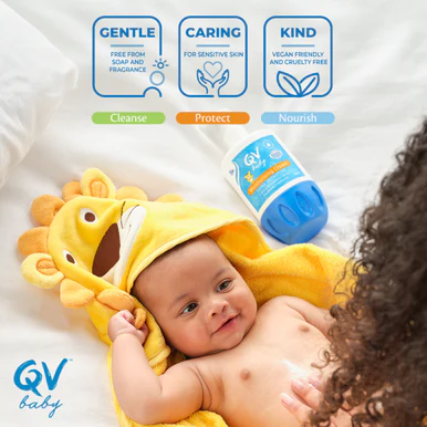 QV Baby Moisturising Cream Pump 500g - Image 3