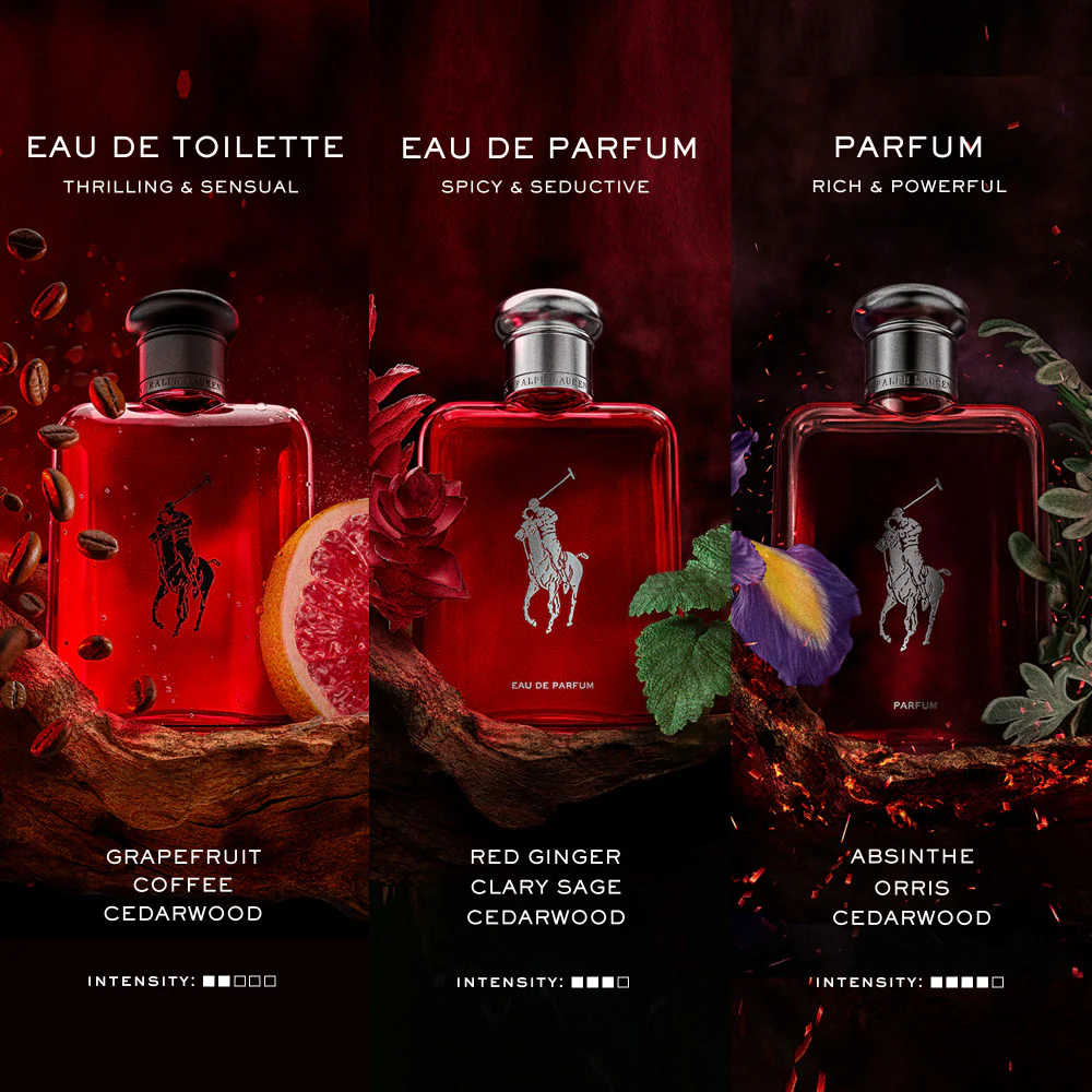 Ralph Lauren Polo Red Eau De Toilette 75ml - Image 5
