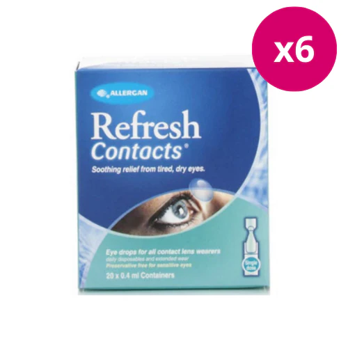 Refresh Contacts Vials x 6