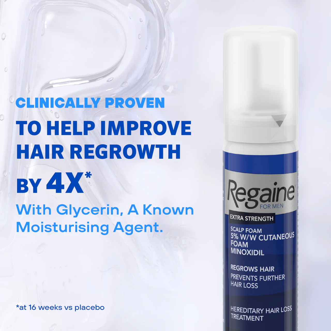 Regaine 5% Extra Strength Hair Regrowth Foam For Men - 3 Month Supply 3x73ml Bottle - Image 6