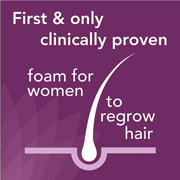 Regaine For Women Once A Day Extra Strength Scalp Foam - 2 Month Supply 1x73ml Bottle - Image 8