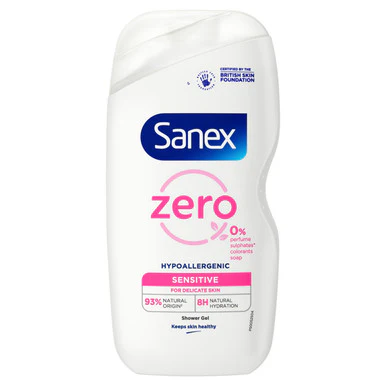 Sanex Shower Gel Zero% Sensitive 450ml