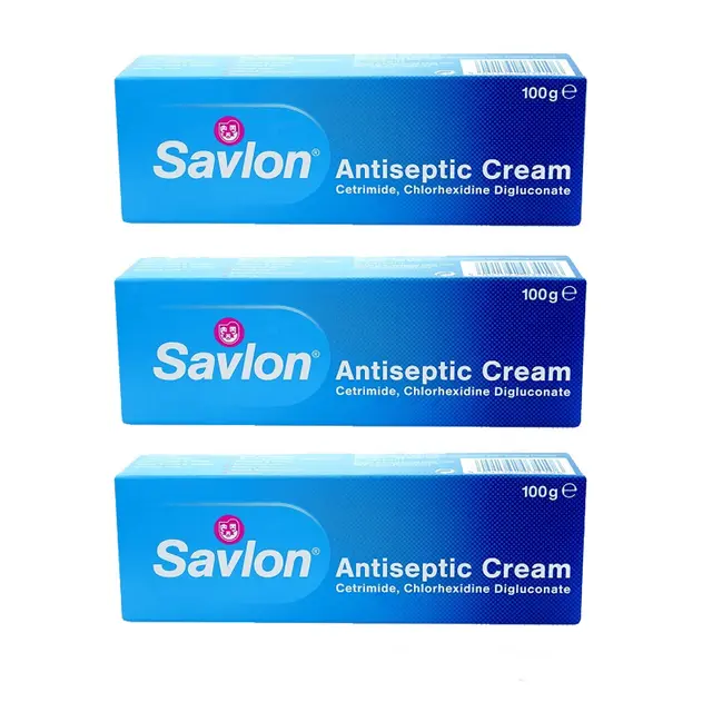 Savlon Antiseptic Cream 100g x 3