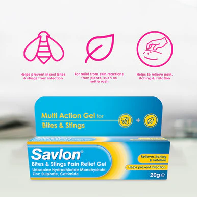 Savlon Bite & Sting Gel 20g - Image 2
