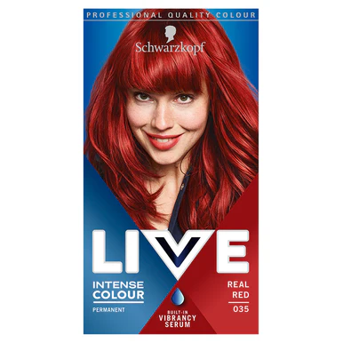 Schwarzkopf LIVE Intense Colour Permanent 035 Real Red