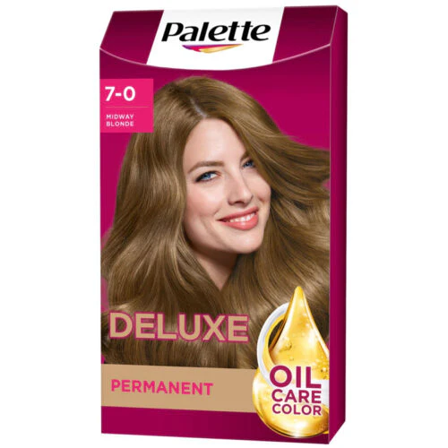 Schwarzkopf Palette Deluxe Hair Dye Midway Blonde 7-0 1 Box