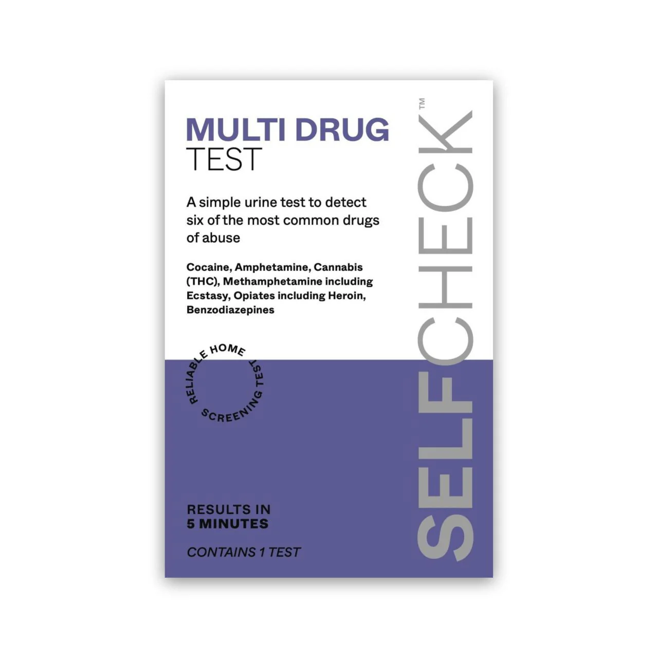 SELFcheck Multi Drug Test