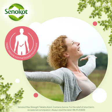 Senokot Max Strength (12 Years Plus) 48 Tablets - Image 2
