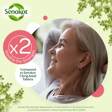 Senokot Max Strength (12 Years Plus) 48 Tablets - Image 3