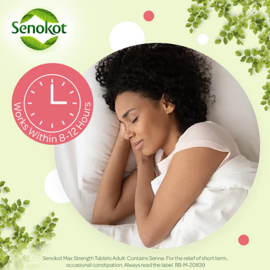 Senokot Max Strength (12 Years Plus) 48 Tablets - Image 4