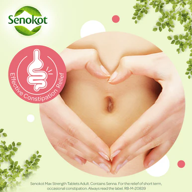 Senokot Max Strength (12 Years Plus) 48 Tablets - Image 7