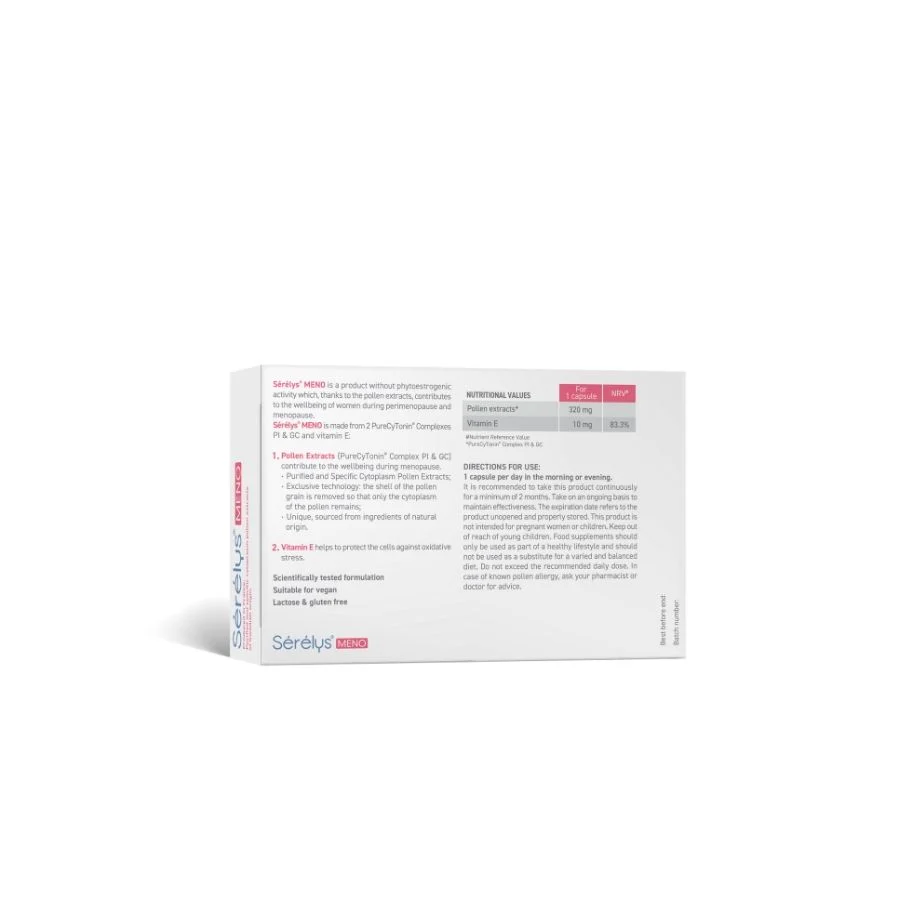Serelys MENO Perimenopause & Menopause Supplements 60 Capsules - Image 3