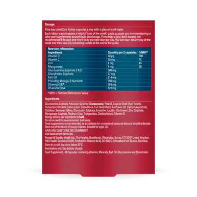 Seven Seas Jointcare Essential 60 Tablets - Image 4