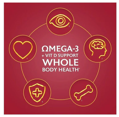 Seven Seas Omega 3 Max Strength 30 Capsules - Image 2