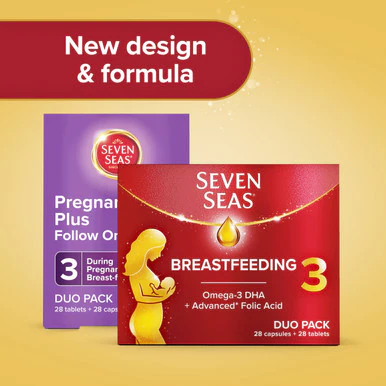 Seven Seas Pregnacy & Breastfeeding 28 Capsules +28 Tablets - Image 2