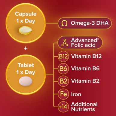 Seven Seas Pregnancy 28 Tablets + 28 Capsules - Image 4