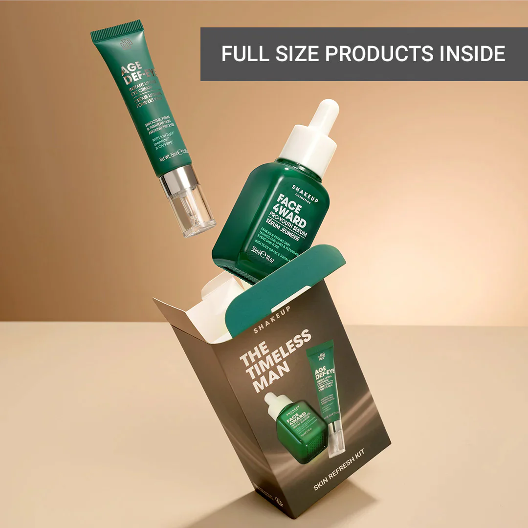 Shakeup Gift Set The Timeless Man (Age Def-Eye & Pro-Youth Serum) - Image 2
