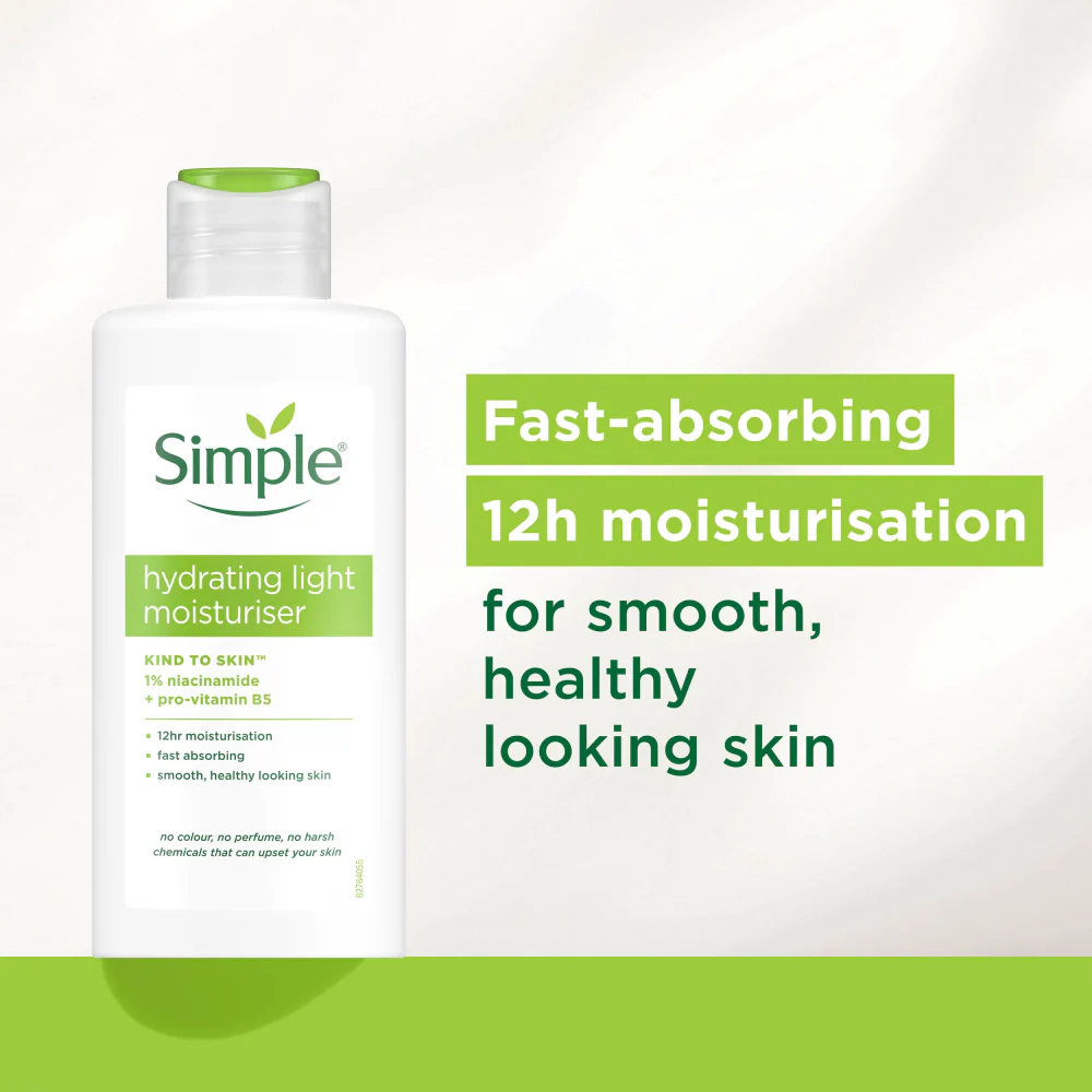 Simple Kind To Skin Hydrating Light Moisturiser 125ml - Image 2