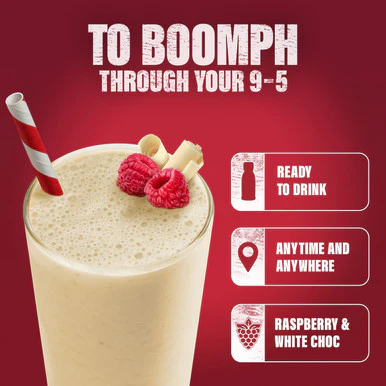 Slimfast Milkshake Multipack Bottle Raspberry & White Chocolate 6x325ml - Image 3