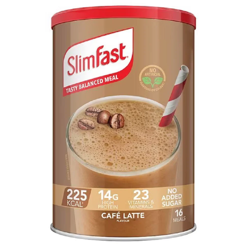 SlimFast Powder Cafe Latte 584g
