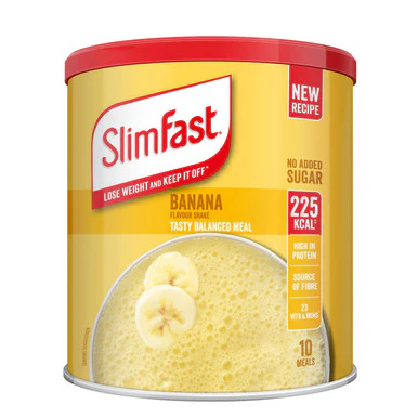 SlimFast Powder Tin Banana 365g