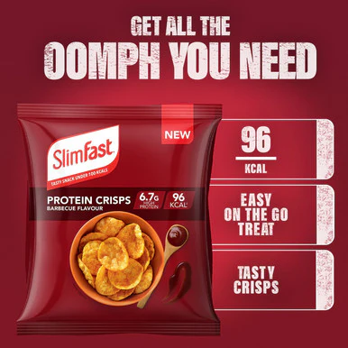 Slimfast Protein Crisps BBQ 12 x 23g - Image 3