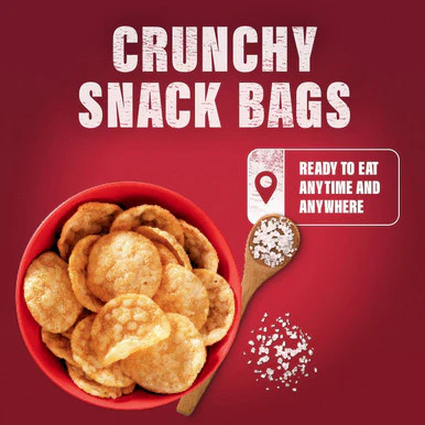 Slimfast Protein Crisps Sea Salt 12 x 23g - Image 4