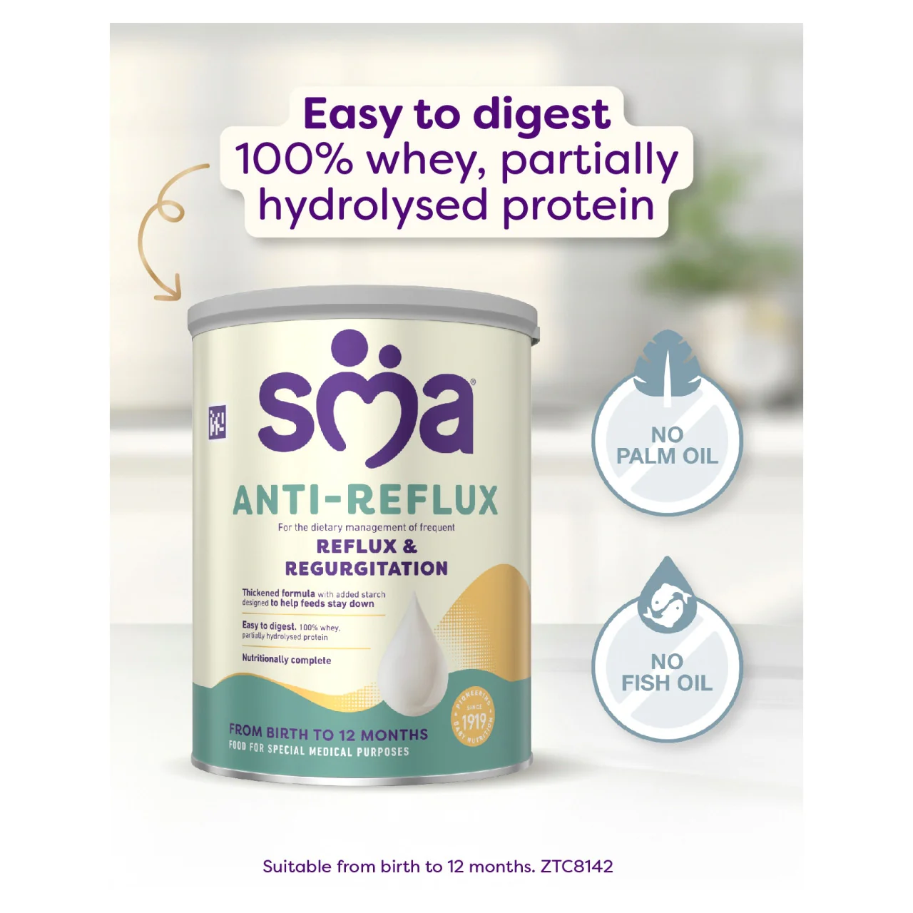 SMA Anti-Reflux Formula From Birth 800g - Image 5