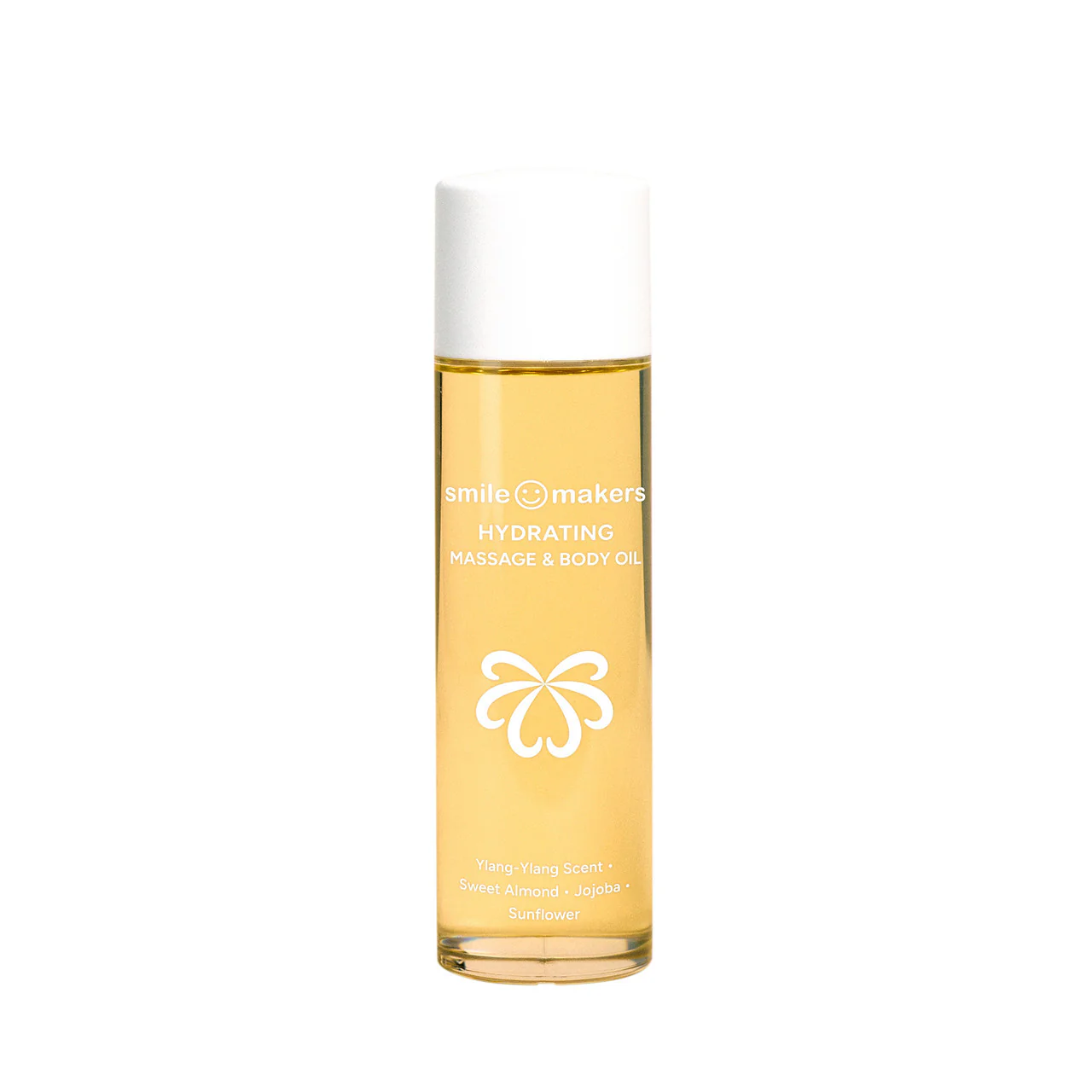 Smile Makers Hydrating Body Massage Oil Sweet Almond & Jojoba 100ml