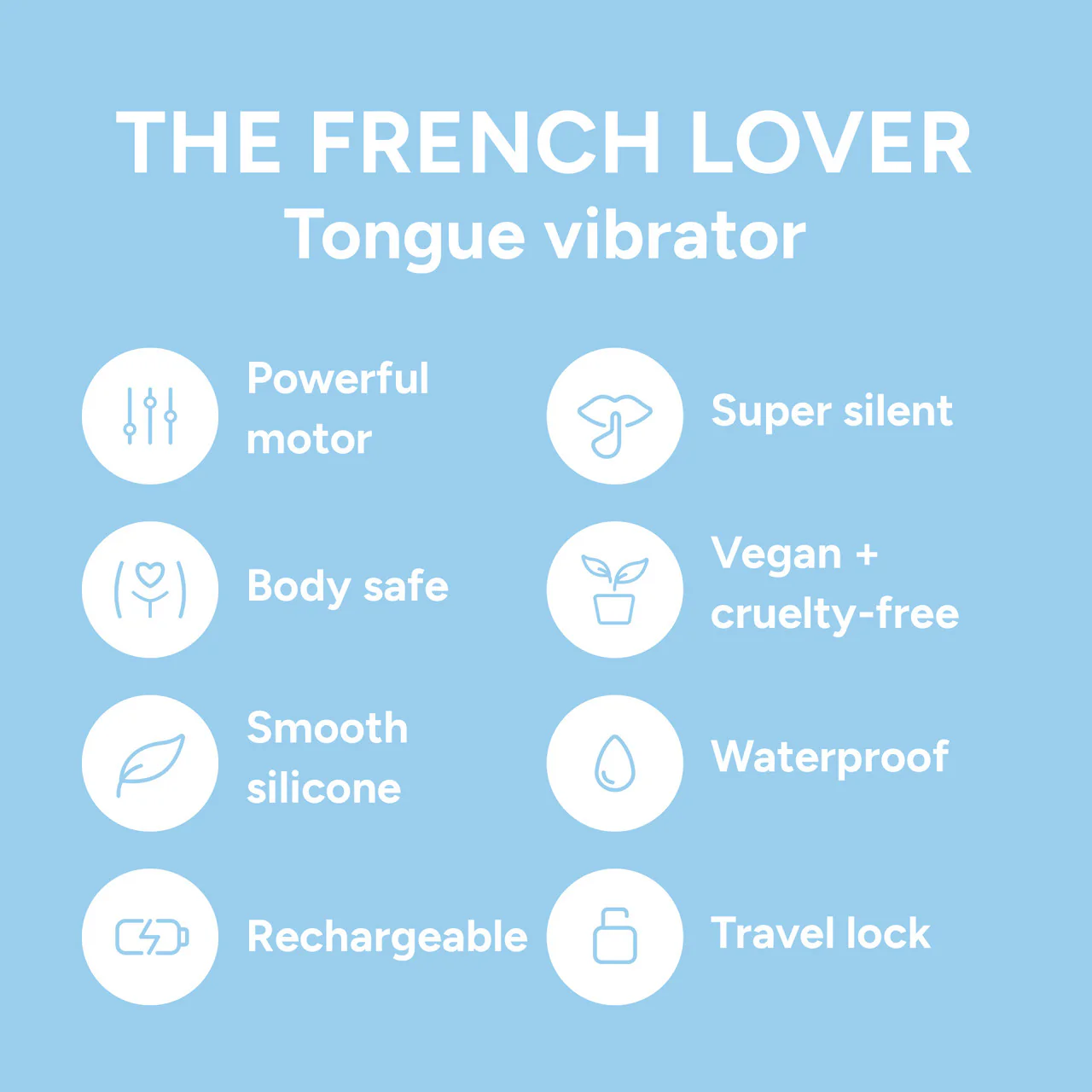 Smile Makers The French Lover Licking Tongue Vibrator - Image 4