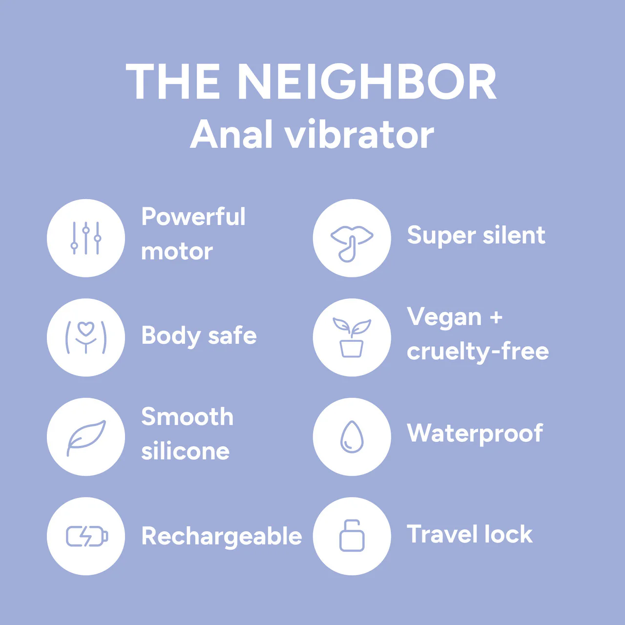 Smile Makers The Neighbor Vibrating Butt Plug - Image 3
